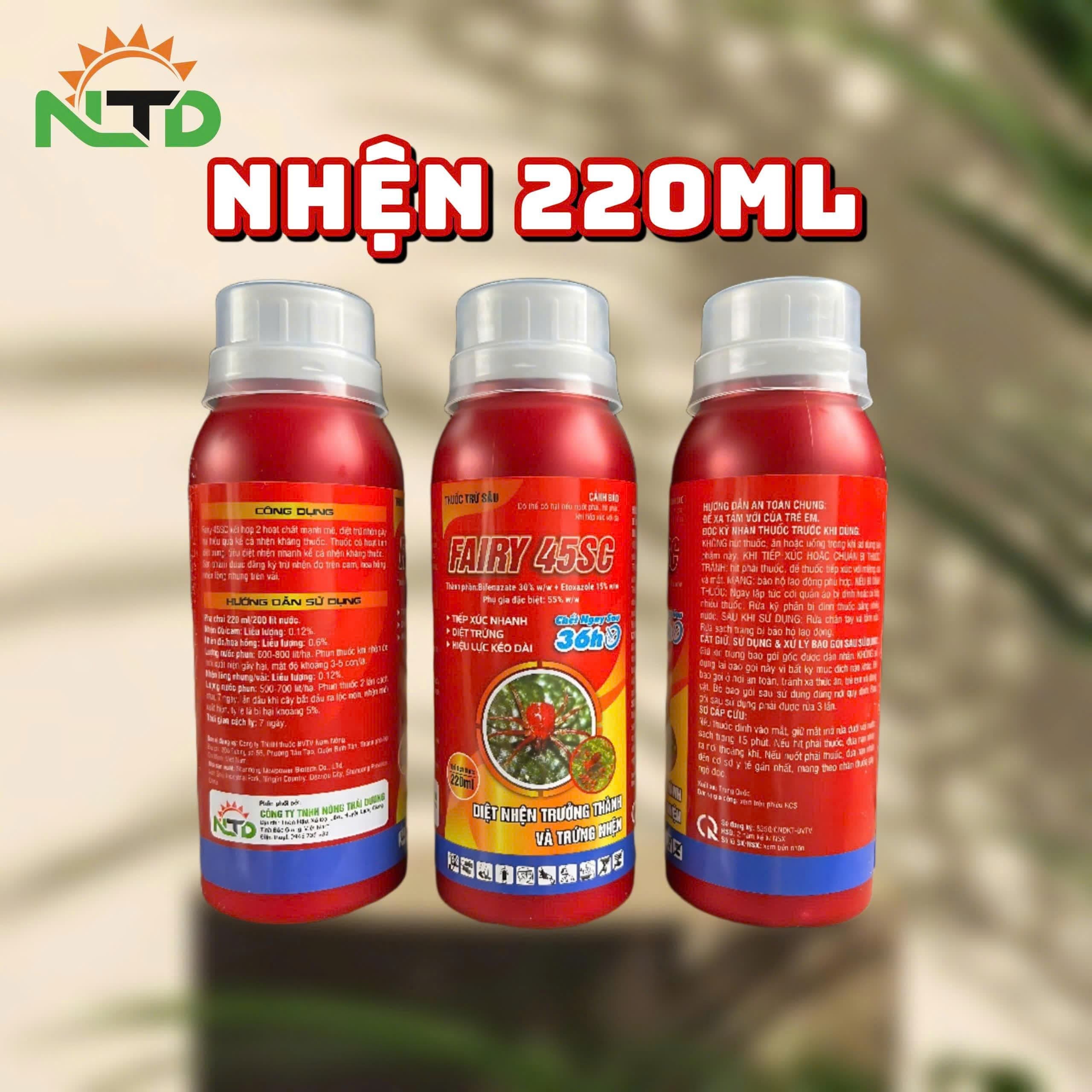 FAIRY 45 SC ( NHỆN 220ml)