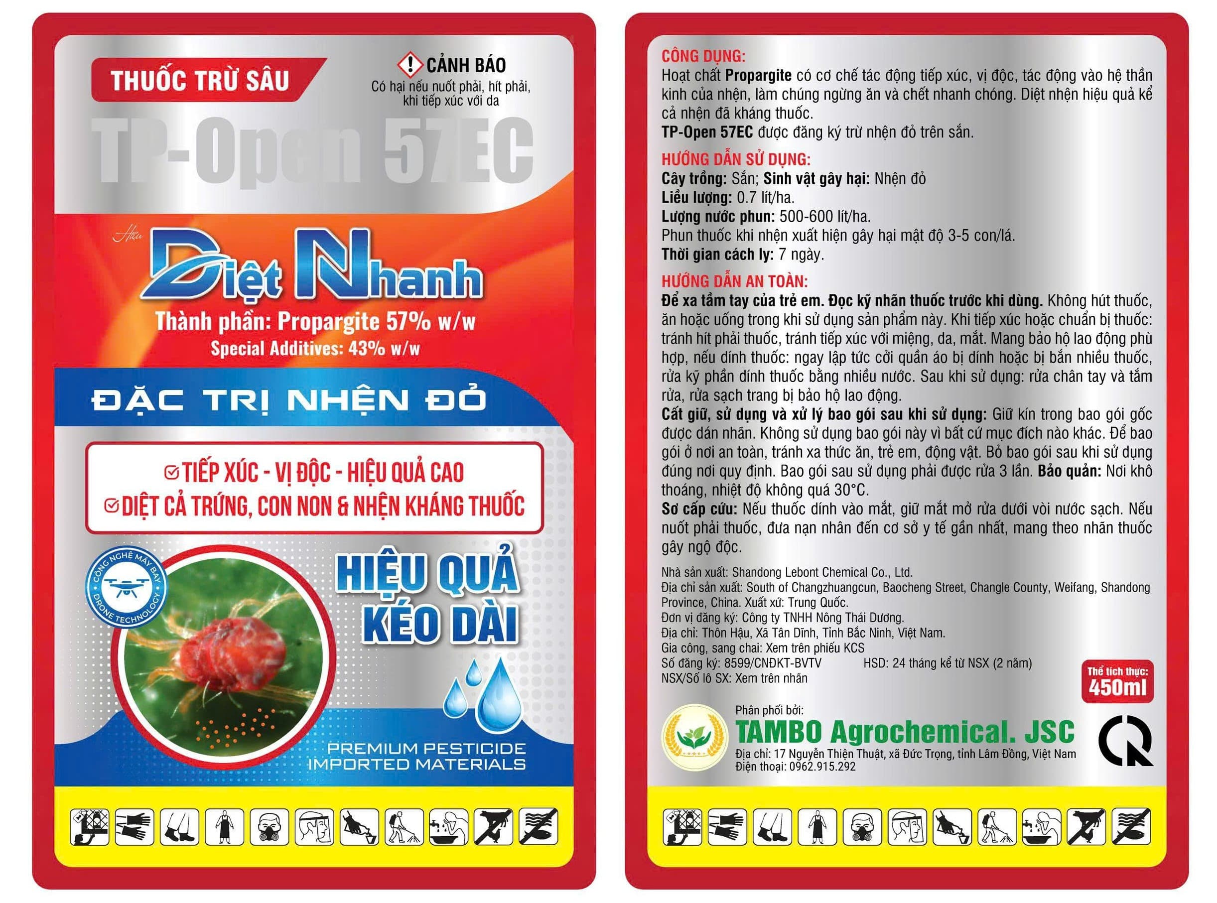 TP-OPEN 57EC HIỆU DIỆT NHANH