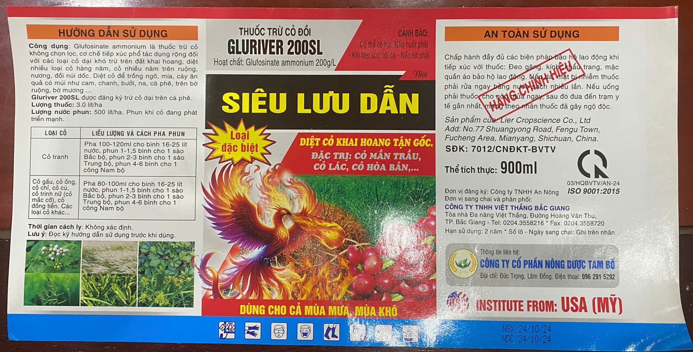 GLURIVER 200SL SIÊU LƯU DẪN