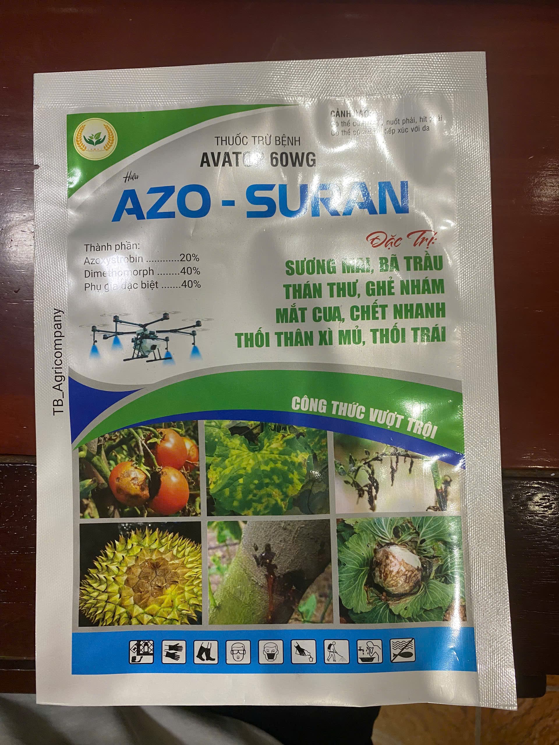 AVATOP 60WG HIỆU AZO-SURAN